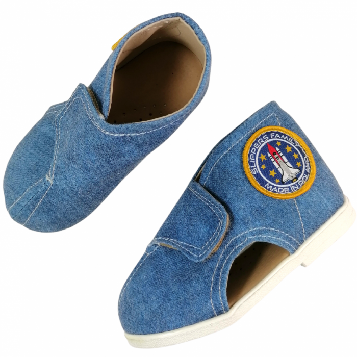 Kapcie dla dzieci Slippers Family Jeans Pacific II