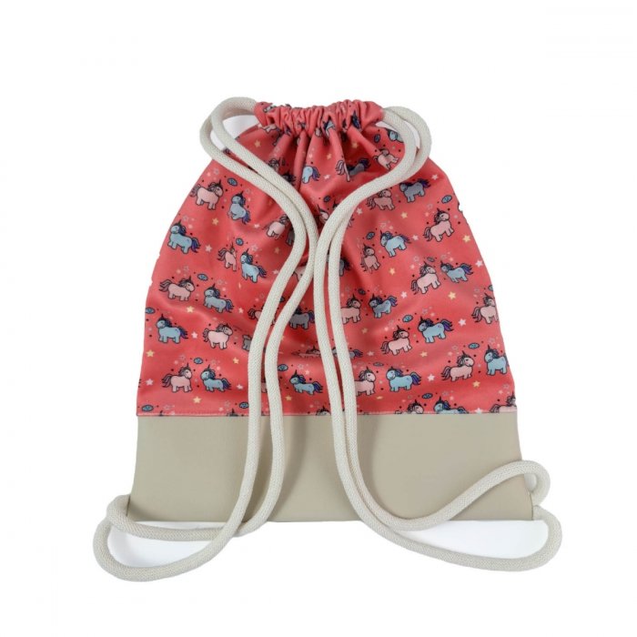 Worek Plecak Slippers Family Jednorożec