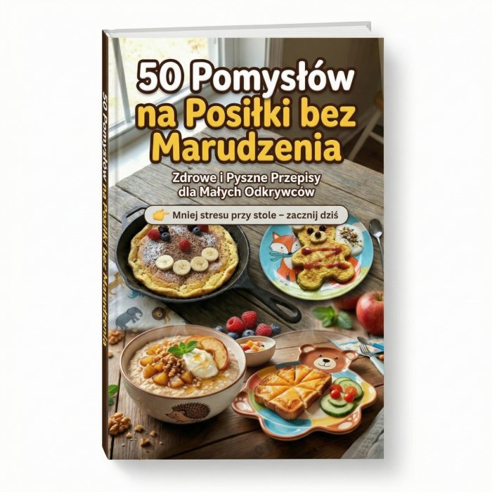 e-book "„Zdrowe Przepisy dla Przedszkolaków 50 Pomysłów na Posiłki bez Marudzenia"