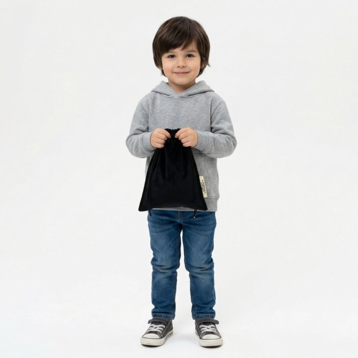 Worek do przedszkola, szkoły Czarna Pantera (25 x 35 cm)