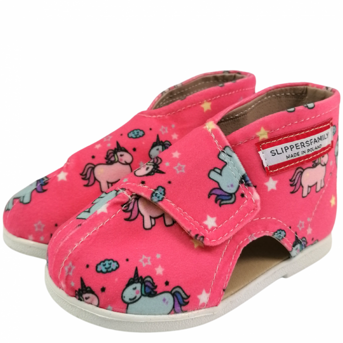 Kapcie dla dzieci Slippers Family Jednorożec