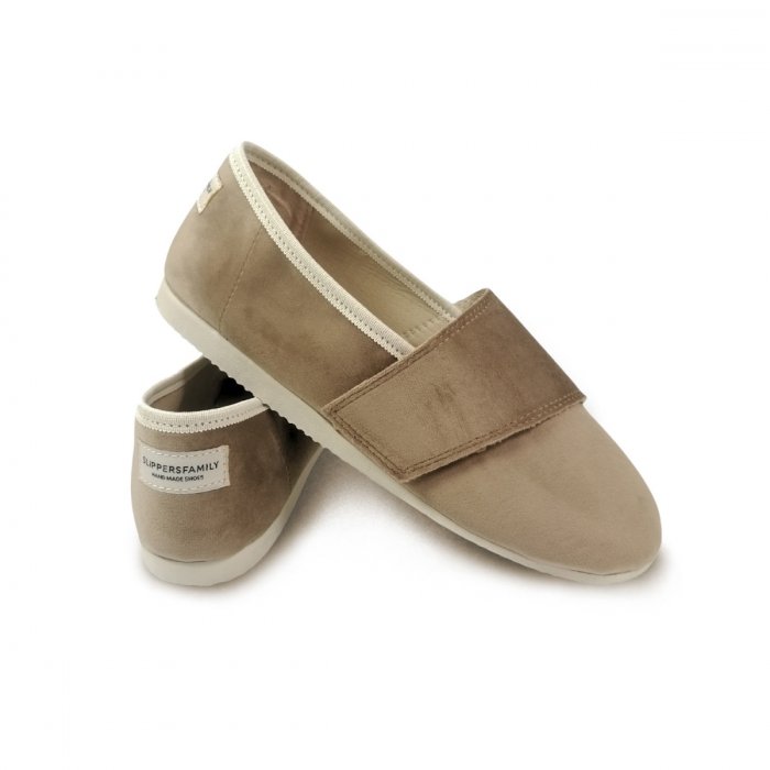 Ultralekkie Buty dla dorosłych na rzep BASIC Tobacco
