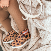 Pierwsze buciki dla dzieci Slippers Family Gepard