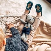 Buty dla dzieci Lordsy Slippers Family Morskie Oko