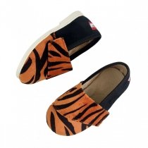 Buty dla dzieci na rzep Slippers Family Tygrys
