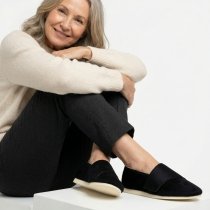    Kapcie damskie Black - kolekcja Mądre Kapcie