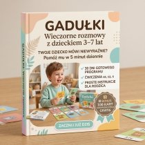  Gadulki.pl - Pakiet ćwiczeń logopedycznych dla dzieci 2-6 lat (3 e-book)