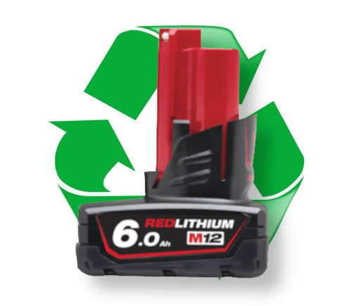 regeneracja akumulatora milwaukee M12 12V 4Ah, M12 12V 6Ah