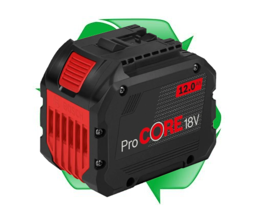 regeneracja akumulatora li-ion Bosch ProCore 18V 12Ah