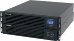 NRT4-050K  Zasilacz UPS SOCOMEC NeTYS RT 5000VA /5000W, 2U+2U, On_line, VFI, 1/1, PF=1, baterie w module, szyny do montażu modułu bat. w szafie w komplecie. Bez szyn do Rack dla modułu mocy.