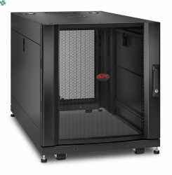 APC NetShelter SX 12U Server Rack Enclosure 600mm x 1070mm w/ Sides Black AR3103