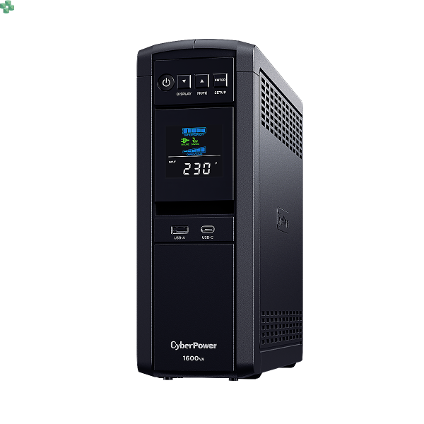 CP1600EPFCLCD UPS CyberPower 1600VA/1000W, LCD kolor, Sinus, 6x Schuko