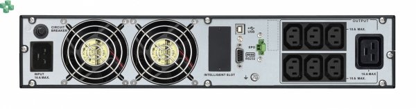 SRV3KRIRK-E Zasilacz APC Easy UPS On-Line SRV RM 3000VA/2700W, Rack Mount, 2U, EPO, LCD, 230V z zestawem szyn do szafy