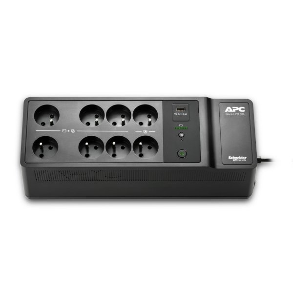 BE500G2-FR Zasilacz UPS APC Back-UPS 500VA/300W, 230V, 1 port ładowania USB