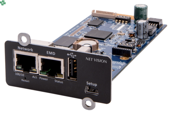 NET-VISION8CARD Socomec Karta komunikacyjna Net Vision 8 WEB/SNMP IPV4/IPV6