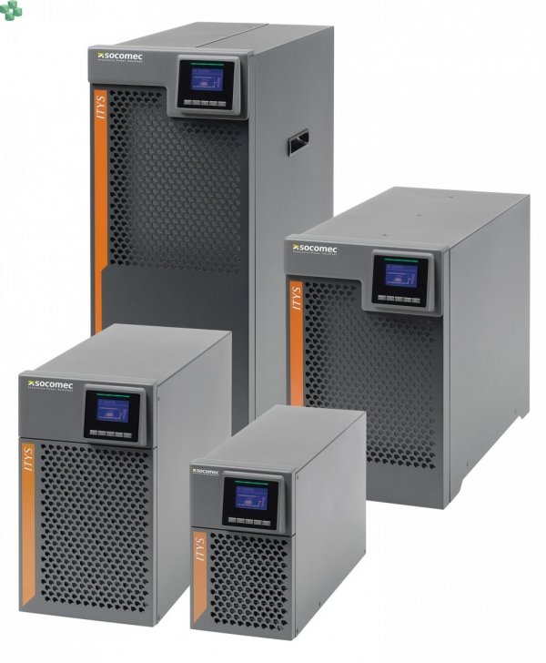 ITY3-TW020B Zasilacz UPS ITYS 3 2000VA/2000W, VFI  On-Line, Tower, baterie wewnętrzne, LCD, 1f/1f