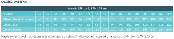 Fartuch Damski 0213 - Różne Rodzaje