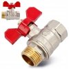 ZAWÓR KULOWY KUREK 1'' CAL WZ DN25 MOTYLEK ART.2471-25.WZ.MOT