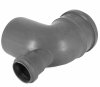 KOLANO KANALIZACYJNE 110 mm 90° PCV Redukcyjne Odejście TYLNE 50 mm Kolanko
