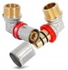 KOLANO NYPLOWE ZAPRASOWYWANE PEX ALUPEX FI 32x1 GZ DIAMOND FZZ-004.1X32.KOL-C