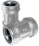 ZŁĄCZKA MUFA ZACISKOWA SKRĘCANA NAPRAWCZA 1 DN25 OCYNK Typu Gebo QO