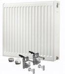 GRZEJNIK C22 550x700 PANELOWY STALOWY DWUPŁYTOWY BOCZNY DIAMOND 55x70cm