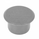 KOREK KANALIZACYJNY ZAŚLEPKA SZARA FI 50mm PCV