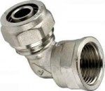 KOLANO GW 32 X 1'' GWINT WEWNĘTRZNY PEX ALUPEX
