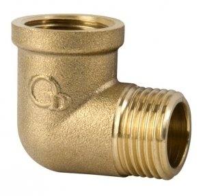 Kolano, kolanko mosiężne 5/4'' MOCNY MOSIĄDŹ K-92.KOL.32.Y.WZ