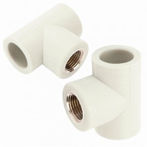 TRÓJNIK FI 20 x 1/2'' GW TROJAK PP Z GWINTEM ZGRZEWANY DO ZGRZEWU