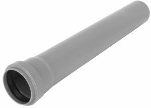 RURA KANALIZACYJNA 50 x 300mm 30cm SZARA HT PCV PP