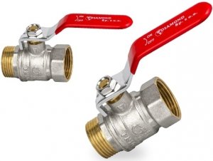 ZAWÓR KULOWY KUREK 1'' CAL WZ DN25 DŁAWIK RĄCZKA ART.2461-25.WZ
