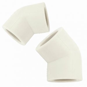 KOLANO PP FI 40 mm 45° KOLANKO ZGRZEWANE DO ZGRZEWU DWUKIELICHOWE