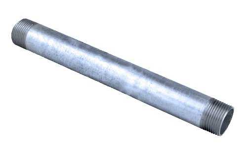 KRÓCIEC DWUSTRONNIE GWINTOWANY 1/2 25cm RURA STALOWA GWINTOWANA OCYNK 250mm