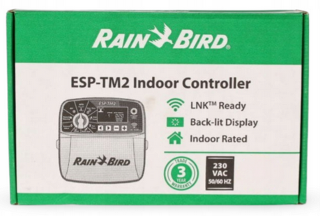 Sterownik ESP-TM2 TM2 RAIN BIRD WEWNĘTRZNY 12 sekcji Z Możliwością Wi-fi
