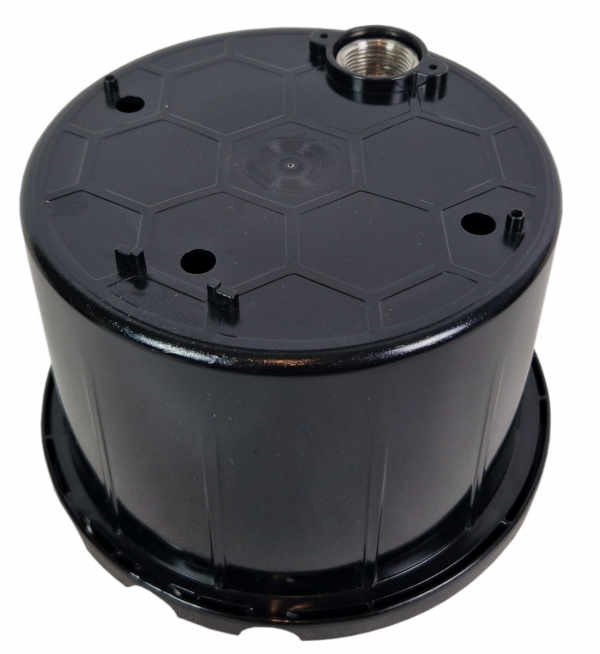 STUDZIENKA OUT SKRZYNKA POBORU WODY Z ZAWOREM KULOWYM 3/4 Z KLAPKĄ BRĄZOWA