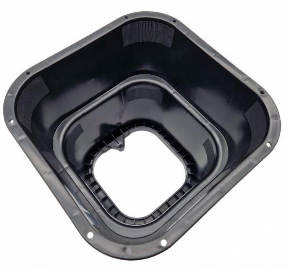 SKRZYNKA STUDZIENKA ZAWOROWA MINI DO MAX 1 ELEKTROZAWORÓW MOCNA - BRĄZOWA