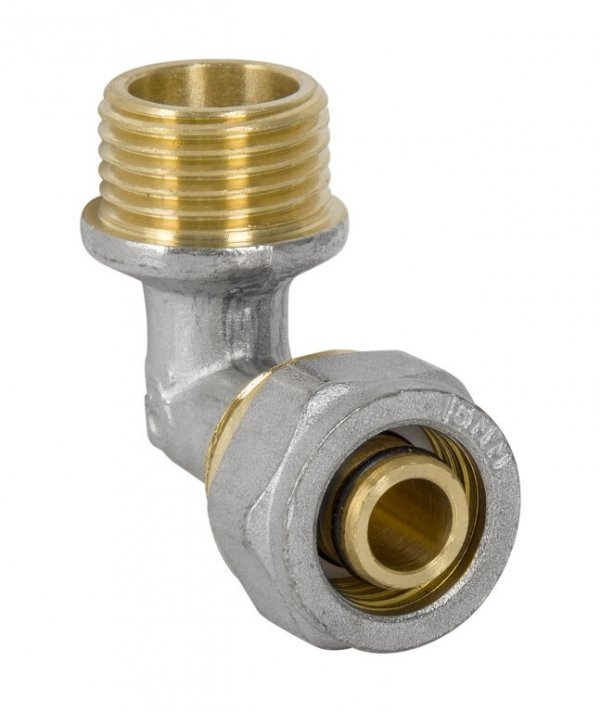 KOLANO KOLANKO NYPLOWE PEX ALUPEX SKRĘCANE 32 mm x 1'' GZ MOSIĄDZ