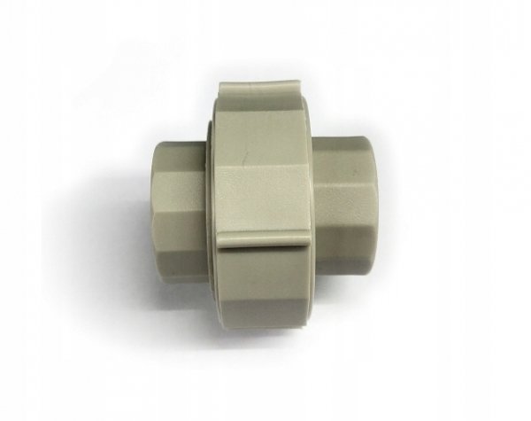 DWUZŁĄCZKA SKRĘCANA ŚRUBUNEK ZGRZEWANY PP 32 MM + USZCZELKA