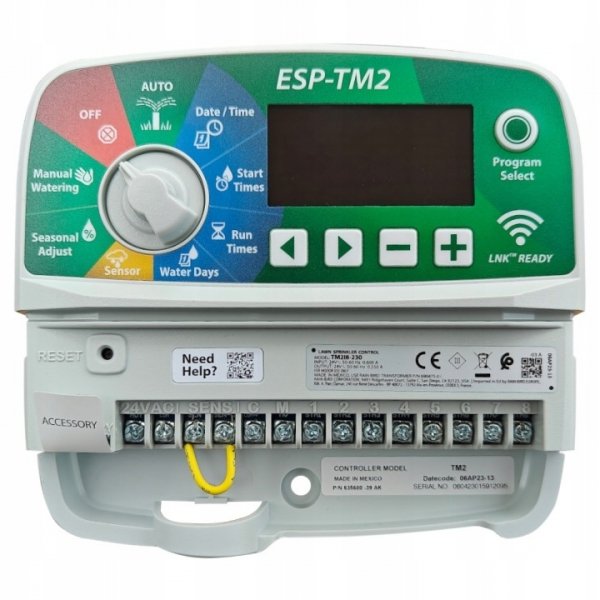 Sterownik ESP-TM2 TM2 RAIN BIRD WEWNĘTRZNY 4 sekcje Z Możliwością Wi-fi