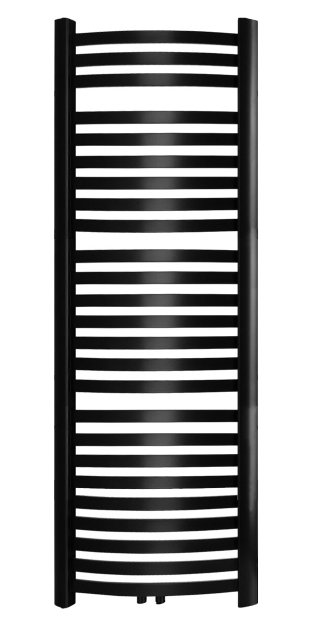 GRZEJNIK ŁAZIENKOWY DRABINKA 1400X570 CZARNY MAT 846W DIAMOND GR3V-24/50.CZ