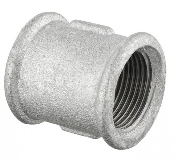MUFA MUFKA ZŁĄCZKA OCYNKOWANA 5/4" CALA GW/GW 11/4 OCYNK DN32 ŻELIWNA MOCNA
