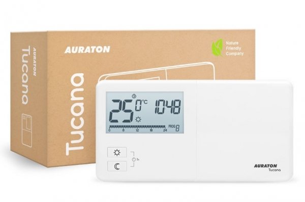 AURATON TUCANA STEROWNIK PRZEWODOWY REGULATOR POKOJOWY TYGODNIOWY