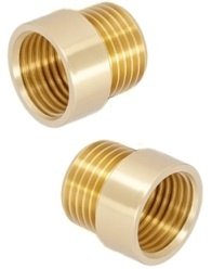 PRZEDŁUŻKA 1/2&quot; CALA DŁUGOŚĆ 10mm 1CM DN15 WYDŁUŻKA ZŁĄCZKA MOSIĘŻNA