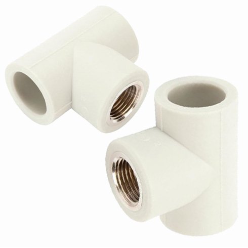 TRÓJNIK FI 20 x 1/2'' GW TROJAK PP Z GWINTEM ZGRZEWANY DO ZGRZEWU