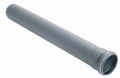 RURA KANALIZACYJNA 50 x 2000mm 200cm SZARA HT PCV PP