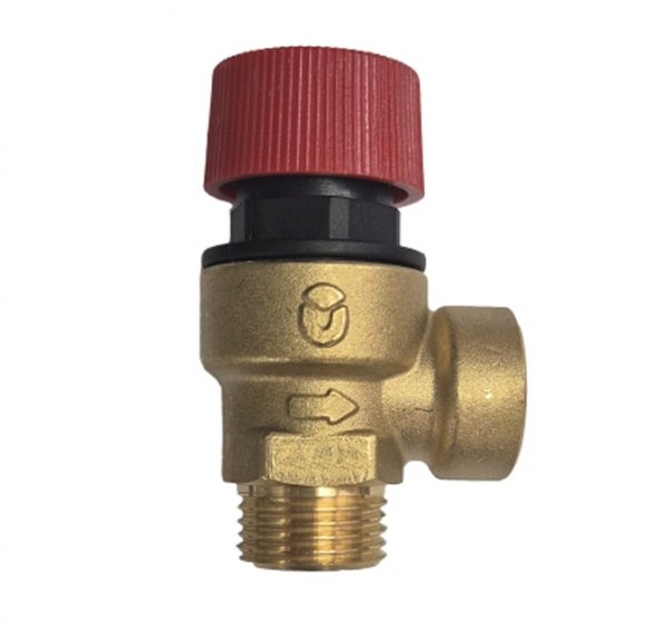 ZAWÓR BEZPIECZEŃSTWA 1/2&quot; 1,5 BARA DO C.O. , C.W.U. GW-GZ WZ ART.711-15-1.5-WZ