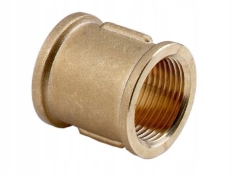 Mufa mosiężna 5/4'' MOCNY MOSIĄDŹ K-270.MUF.32.Y