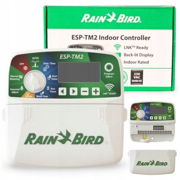 Sterownik ESP-TM2 TM2 RAIN BIRD WEWNĘTRZNY 6 sekcji Z Możliwością Wi-fi