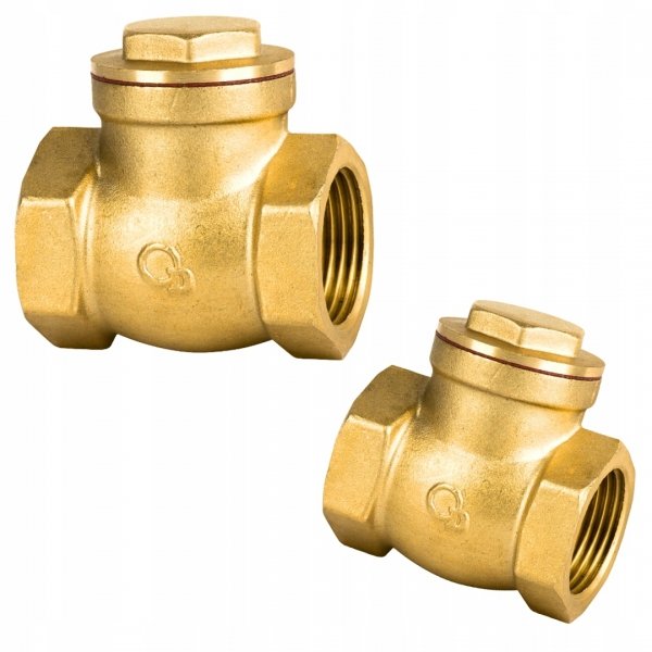 ZAWÓR ZWROTNY MOSIĘŻNY KLAPOWY 3/4&quot; DN20 KIERUNKOWY ART.10-20